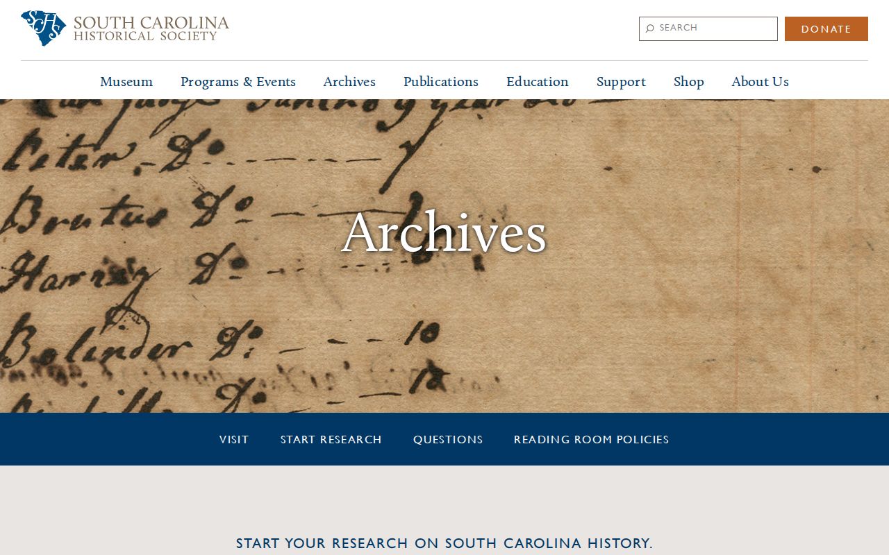 Mount Pleasant city directory research at the South Carolina Historical Society archives
